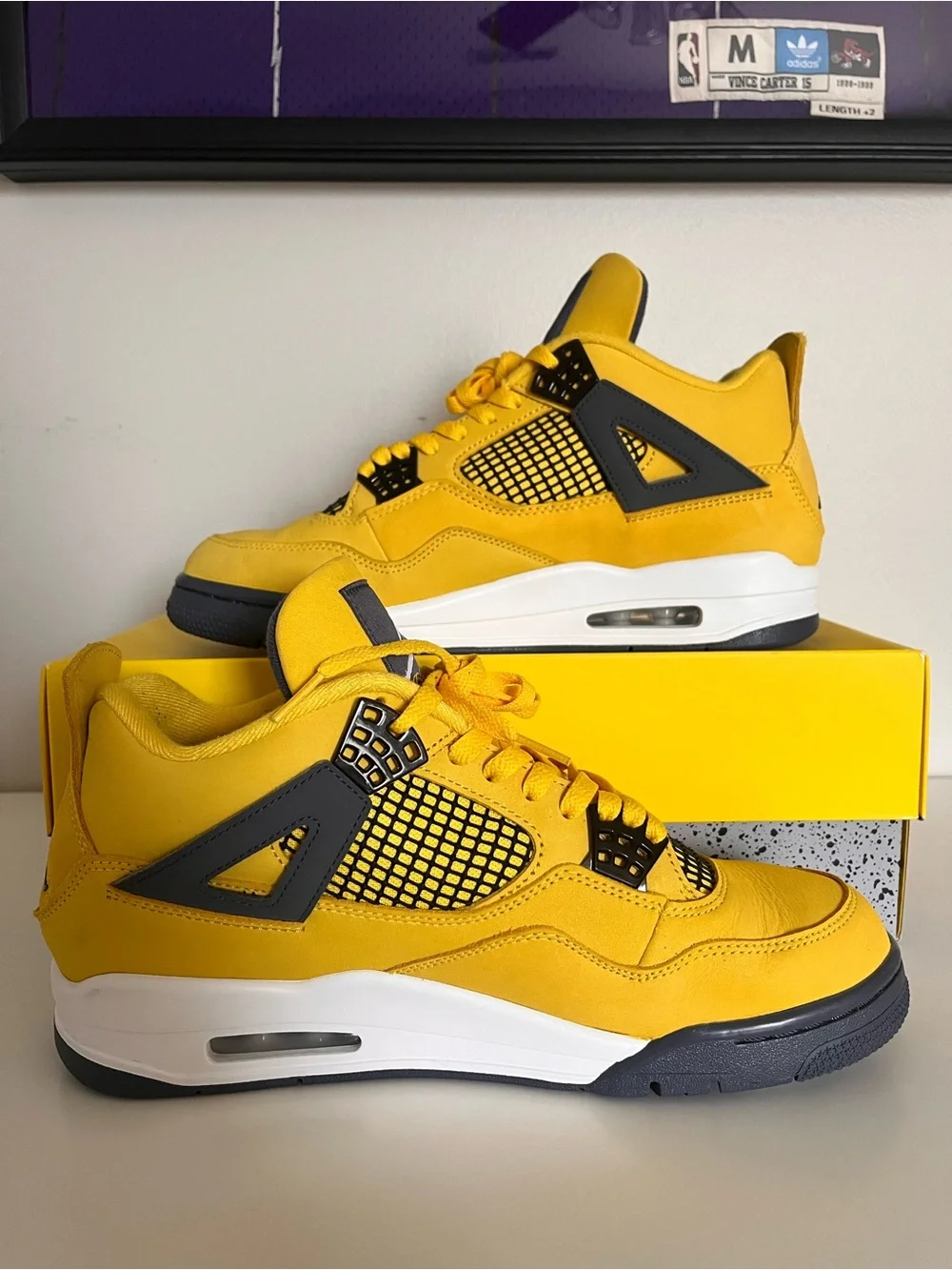 Air Jordan 4 Retro Lightning (2021), Used (Size US Men’s 10.0)